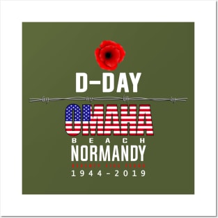 D Day Omaha Beach Anniversary Posters and Art